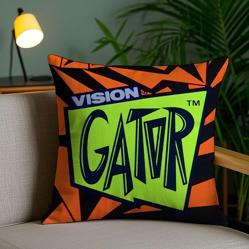 V-Vision S-Street W-Wears Чехол для подушки Плюшевая ткань Мягкий Двусторонний печатный Невидимая молния Наволочка для диванной подушки Домашний декор