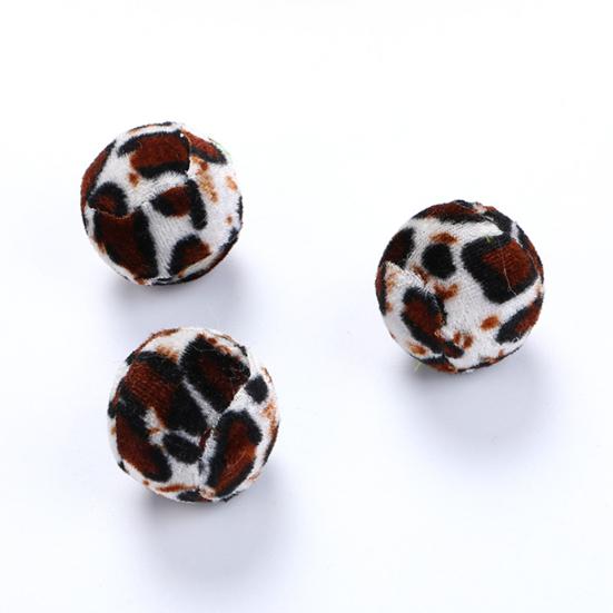 Puntos 5 шт. кошка котенок забавная зебровая полоска леопардовый мяч играть игрушка-тизер интерактивный питомец