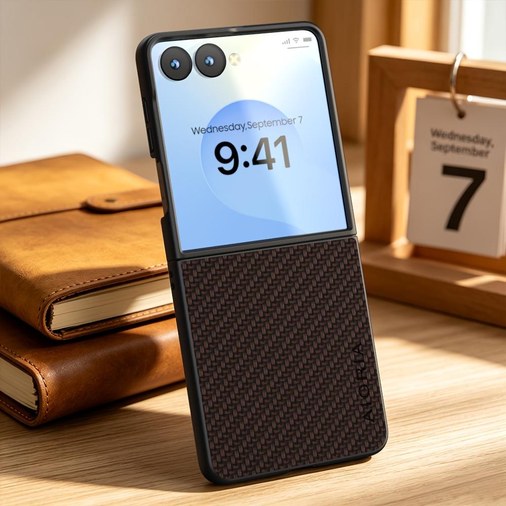 New Fashion Phone Case for Samsung for Galaxy Z Fold 8 Ultra for Samsung for Galaxy Z Flip 8 Business Casual Faux Synthetic Leather Phone Cover
