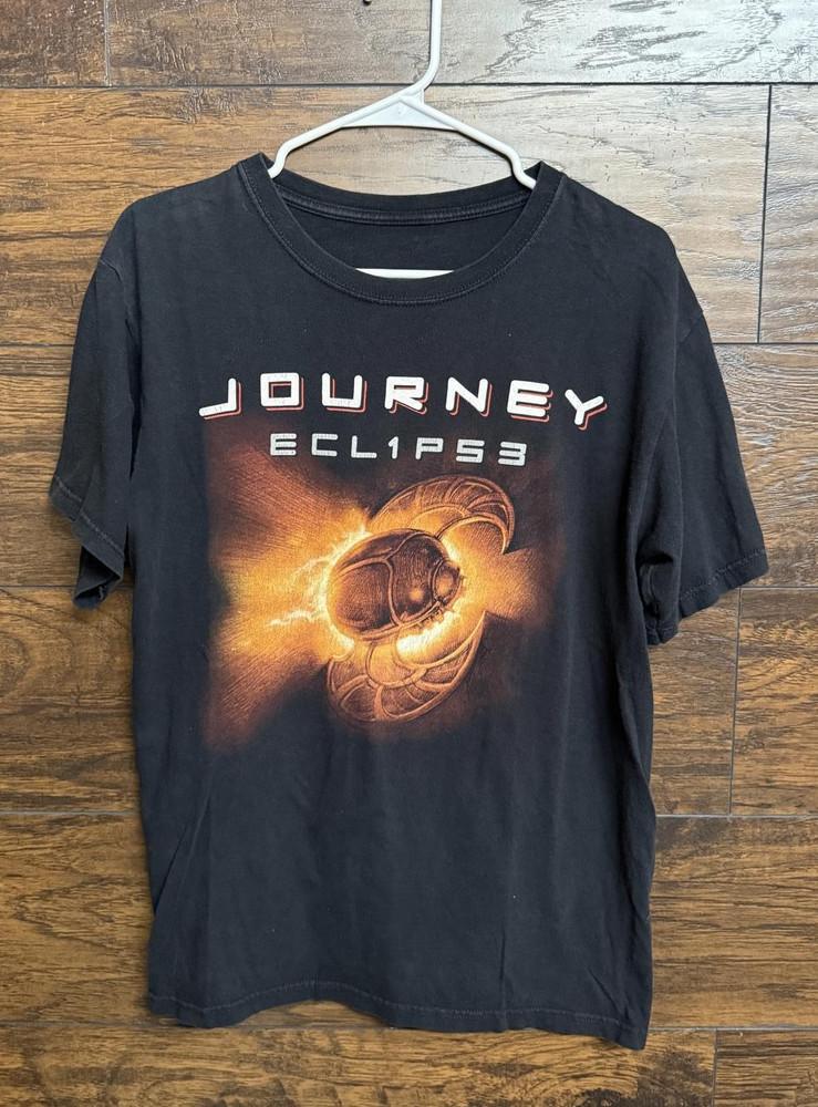 Journey Band Tshirt Journey Tour Eclipse 2011 Tee 2 SIDED reprint PA7845 Unisex T-Shirt