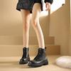 Fashion Outdoors Boots for Ladies Non-Slip Solid Color Women's Ankle Boots 2024 New Autumn Winter Lace-up Warm Wear Resistant Boots