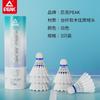 Pick Nylon Badminton Simulation Badminton Nylon Ball Durable, Unbreakable, Windproof, Competition Training Indoor and Outdoor Authentic