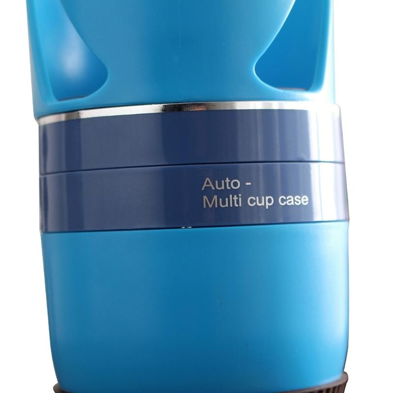 360° Rotating Car Beverage Rack with Key Storage Multipurpose Car Bottle Mount