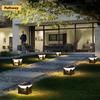 Waterproof Solar Post Cap Light Solar Powered Outdoor Column Lamp  Yard Decoration