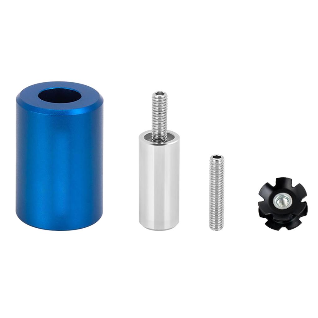 Bike Bicycle Fork Star Nut Setting Tool Set, MTB Star Nut Tool with Spare Special Screws and Star Nuts Install Tool Kits