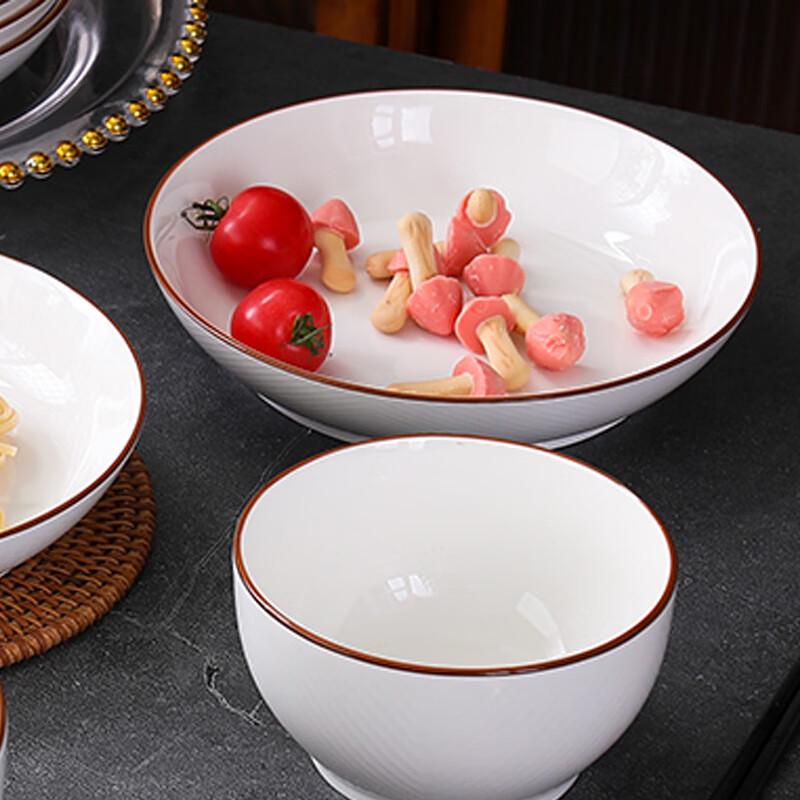 Lan Bei Qi Porcelain Charm 10-Piece Ceramic Dinnerware Set