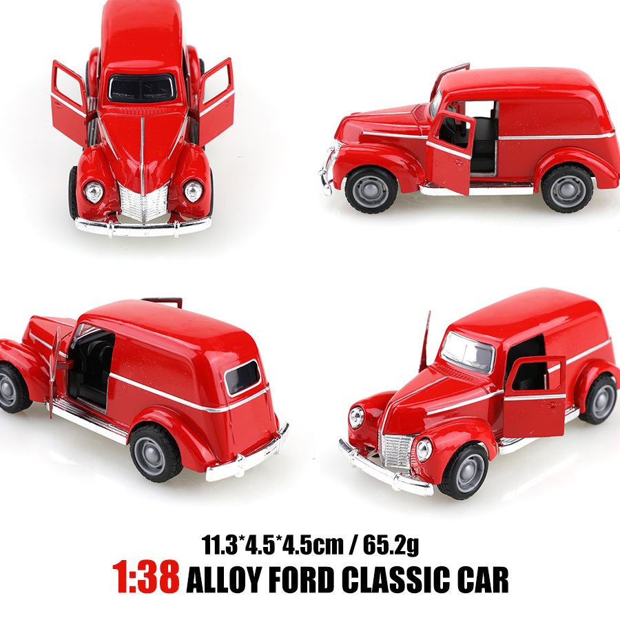 1:38 Scale Classic Pickup Truck Model Car Alloy Toy Car for Kids