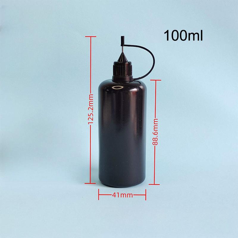 5/10/20/30/50/100 мл многоразовый аппликатор для клея пластиковая бутылка для инъекций эфирного масла флакон для пигмента