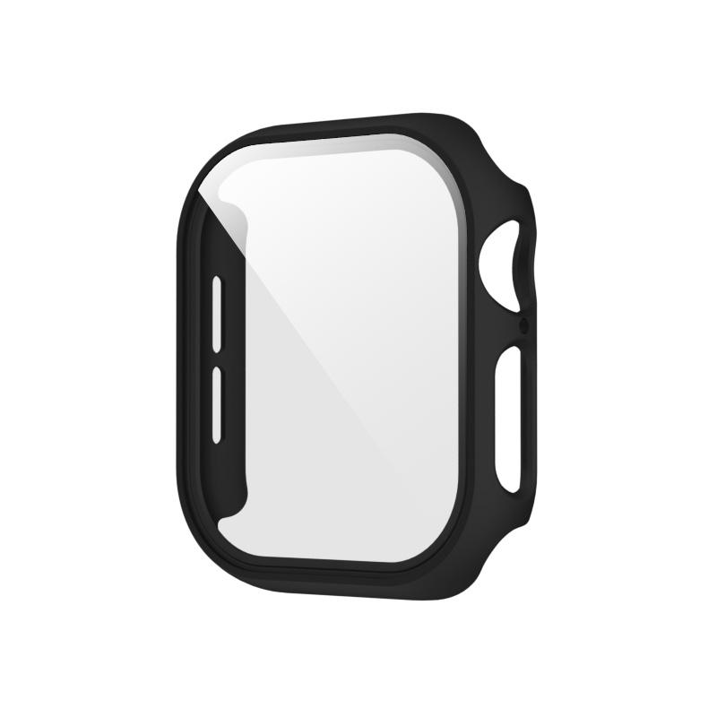 Tempered Glass+Case for Watch Ultra 3 2 49 45 41 40 44 42 46mm PC Bumper Protector cover For iWatch 11 10 SE 9 8 7 6 5