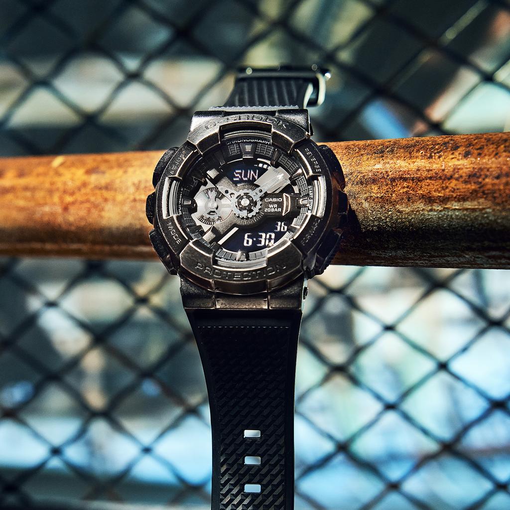 Casio Мужские Черные Часы Серии Full Metal GM-110VB-1APFS
