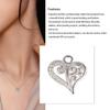 50pcs Hollow Heart Shape Pendant Vintage Alloy Pendant for Jewelry Making DIY Necklace Accessories