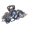 Women Hair Claw Chinese Style Dragon Shape Anti-slip Teeth Hair Clip Back Head Shark Hair Claw Hair Accessory