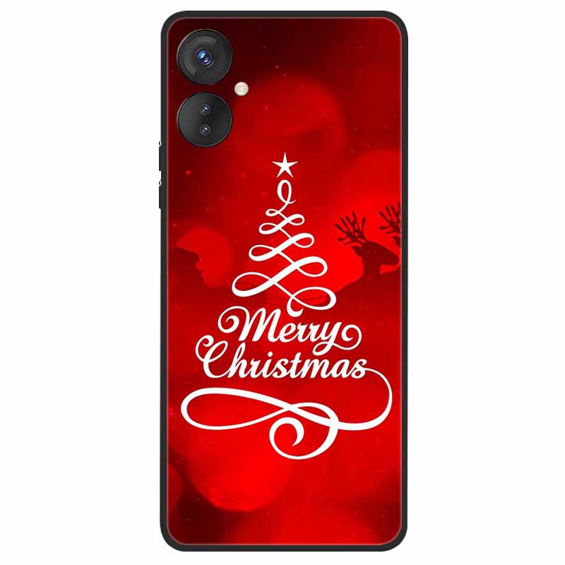 Рождественский чехол для Tecno Spark 9 Pro POP 5 LTE 7 7T 5 Pro Силиконовый мягкий ТПУ чехол для Tecno Spark9 Pro 9Pro KH7 Чехол POP5 LTE