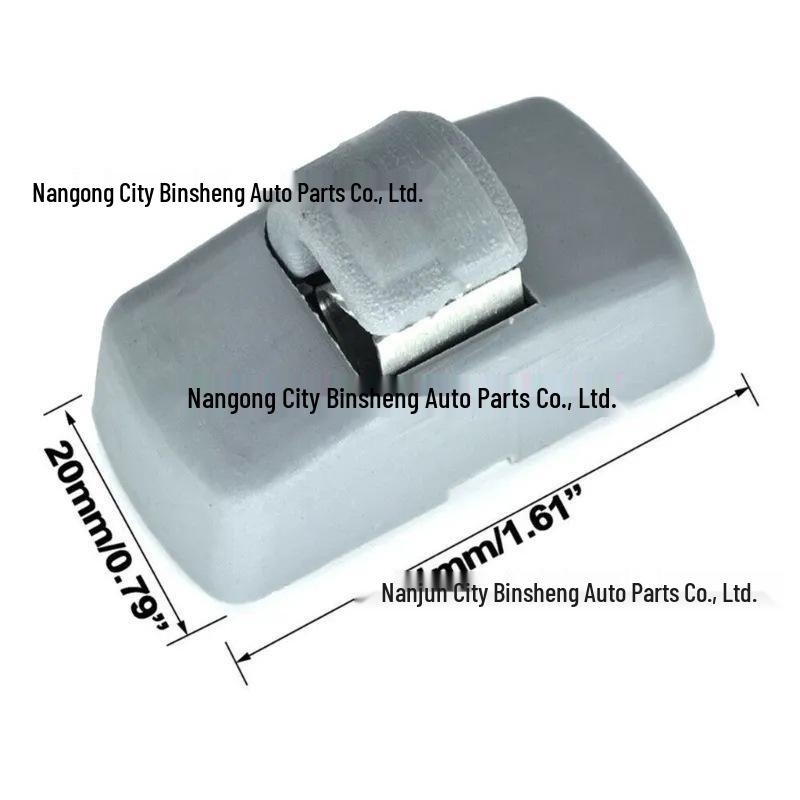 Крючки и зажимы для солнцезащитного козырька Volkswagen для Golf, Jetta, Passat, Polo (3B0857561B)