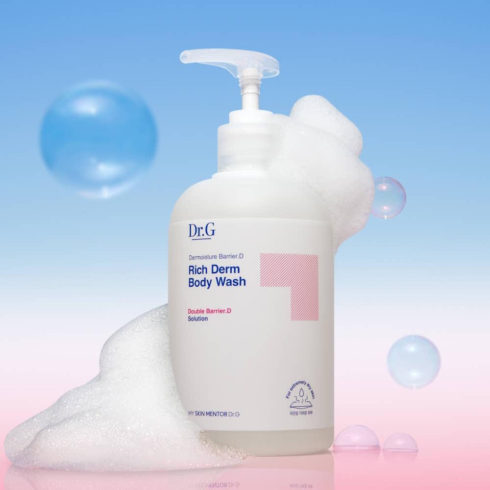 Dr.G The Moisture Barrier D Rich Derm Body Wash Hydrating Soothing 400ml