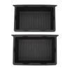 2 Pcs Under Seat Storage Box Underseat Organizer Container Tray Replacement for Tesla Model Y