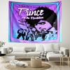 1pc Purple Rain3 Tapestry, Living Room, Bedroom, Office, Party Decor, Ideal Festive Gift