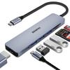 BENFEI USB C Hub USB C Hub Multiport To HDMI To Card PD 100W Charging Power Delivery Thunderbolt Compatible with iPhone 15 MacBook iPad 7in1, Adapter,