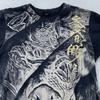 Affliction Герои и Демоны Хориёси III Футболка РАЗМЕР Маленький Золотой Дракон Японская