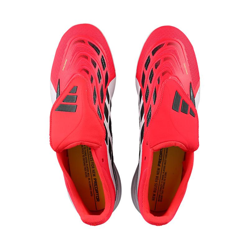 adidas Predator League Складной язычок Искусственная трава Яркий красный Основной черный Облачно-белый Унисекс Кроссовки JR7873