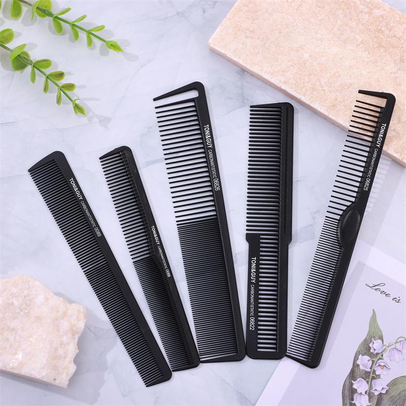 Heat Resistant Carbon Fiber Hairdressing Comb for Thinning and Children's Haircuts
