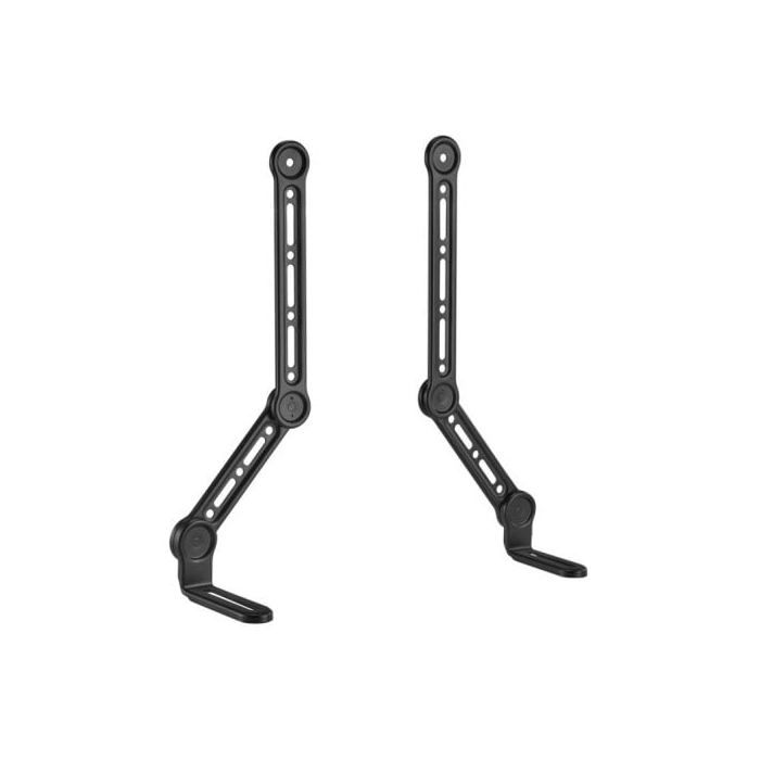 Support De Barre De Son - AISENS - SPK03U-375 - Acier Noir - Montage Mural - 15 Kg Max