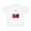 Cherry Heart Stem Y2k Baby Tee Crop Top Y2k Clothing Coquette Clothing
