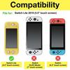 Флип-чехол ProCase для Nintendo Switch Lite (2019) – Тонкий прозрачный мягкий защитный чехол из ТПУ с 2 защитными стеклами для экрана