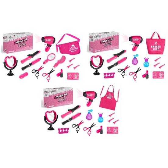 15 шт./компл., детский набор игрушек для волос, забавный дизайн с сумочкой, игровой домик, игрушки для маленьких девочек