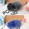 1/3Pcs Winter Cute Furry Hairpin For Women Girls Solid Color Side Clip Hair BB Clip Sweet Plush Hairclip Colorful Hair Accessory