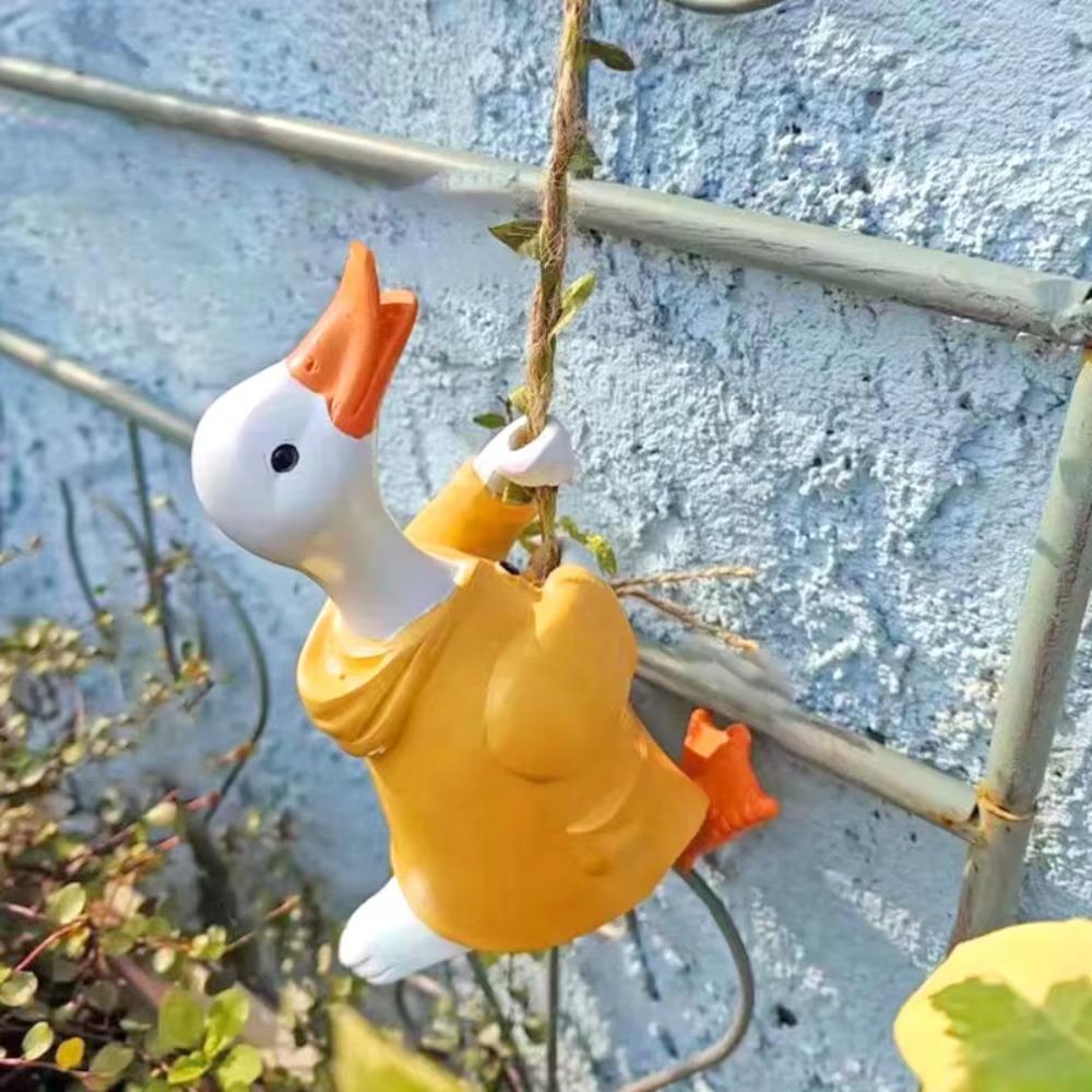 Креативная статуэтка животного для сада, подвесная обезьяна, уличная фигурка, украшения