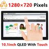 Raspberry Pi 10.1" QLED Touch Display, 1280x720, Quantum Dot, Ideal for PC & Gaming