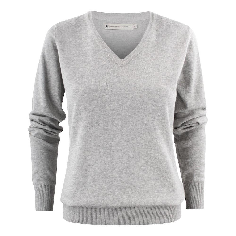 James Harvest Womens/Ladies Ashland V Neck Sweatshirt