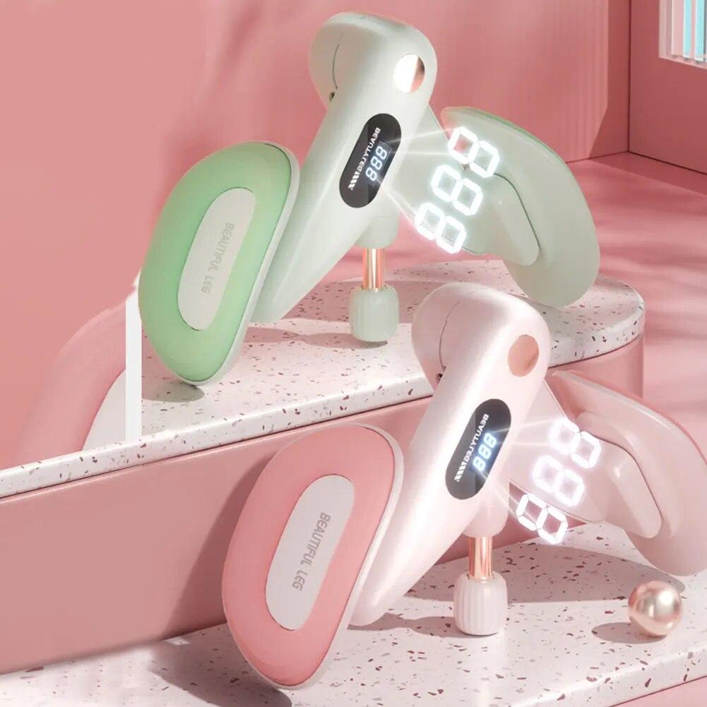 Тренажер для мышц тазового дна Thigh Master с регулируемым сопротивлением и счетчиком упражнений Кегеля, тренажер для мышц для женщин, домашний тренажерный зал