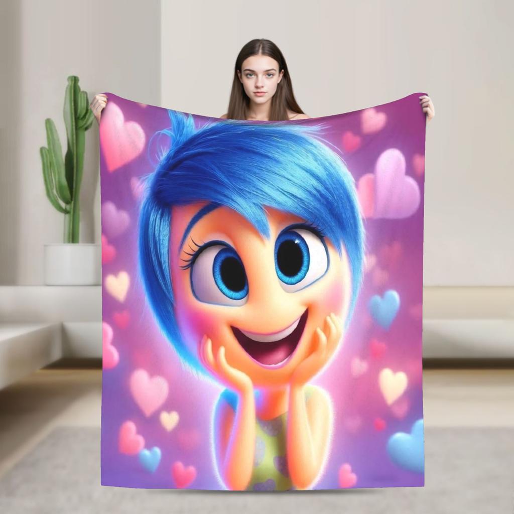 I-InsideS O-Out Blanket Quality Super Warm Throw Blanket Winter Children Couch Chair Sofa Bed Print Bedspread