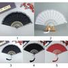 Floral Pattern Folding Fan Tassel Lace Fan Fashion Handheld Fan  Photo Props