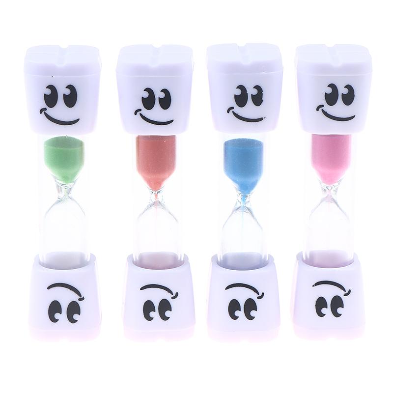 2-минутный 3-минутный песочные часы с большими глазами для детей для чистки зубов Визуальное обучение Управление временем Необходимая вещь для ванной