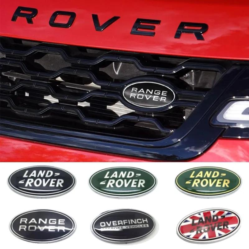 NEW Land Rover Discovery Range Rover Evpque Defender 3 4 Velar Freelander Sport Car Front Grille Rear Trunk Emblem Decoration SA8
