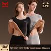 MaoRen Camel Silk Thermal Underwear Set