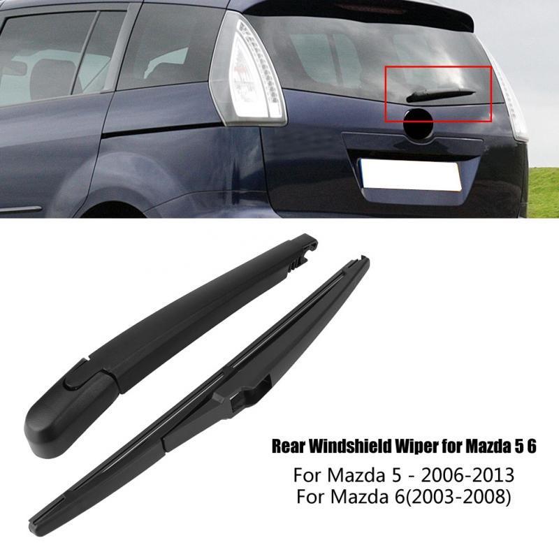 Rear Windshield Wiper Arm And Blade Combo for Mazda 5 (2006-2013) Mazda 6 (2003-2008) OEM C235-67-421A Replacement Car Part