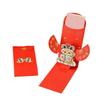 2Pcs Chinese 3D New Year Red Packet Blessing Lucky Red Pockets  Chinese New Year's Eve