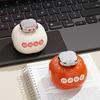 Persimmon Shape Mechanical Kitchen Timer with Magnetic Back Cute Cooking Reminder for Baking Boiling 60-Minute Countdown Loud Ringing Timer