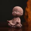 Синяя песчаная скульптура Укуна: Многофункциональный держатель для кистей и креативное ornamental-грузик для бумаги