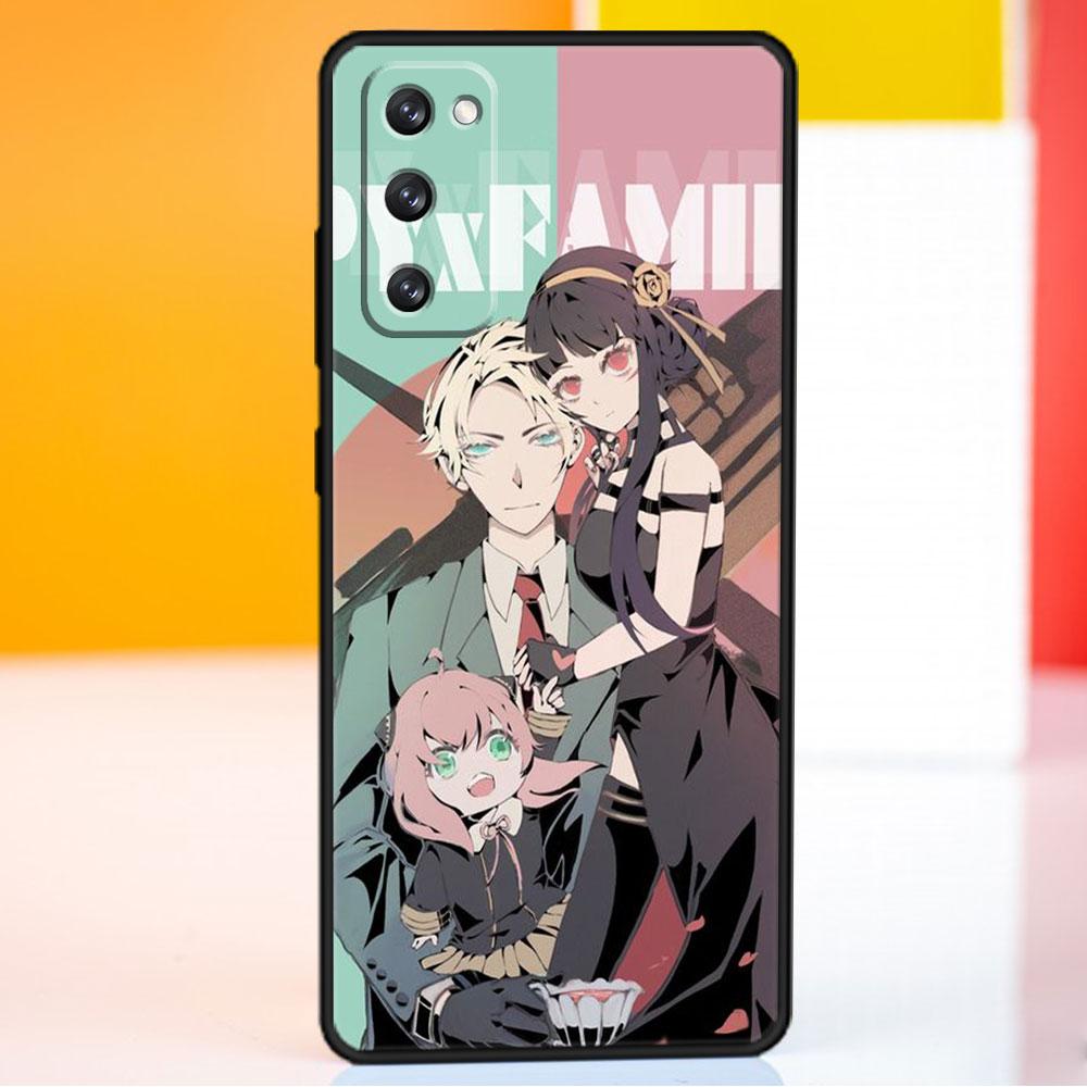 Чехол для телефона Spy×Family Twilight Yor Anya Smile для Samsung Galaxy S21 Plus Note 20 10 S9 S7 Edge S10 Lite S22 Ultra 5G S8 S10e
