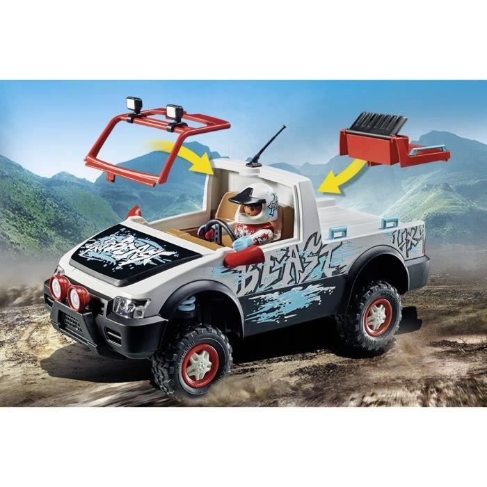 PLAYMOBIL 71430 Voiture de rallye, City Life, Avec personnage et véhicule tout-terrain, 74 pièces, Dès 4 ans