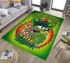 Персонализированный коврик Rat Fink для гостиной, спальни, крысиная нора, коврик для старой школы, подарки для отца, коврик для мотоцикла Fink на заказ