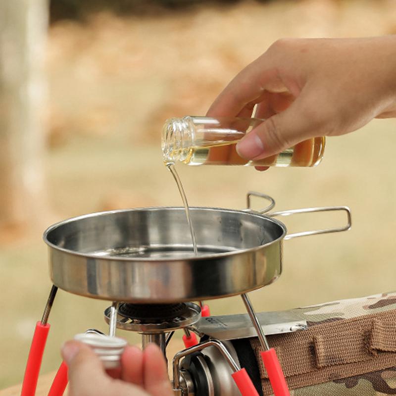 Spice Jar Storage Bag Food Seasoning Bottle Holder Condiment Container Bags Outdoor Camping Hiking Kitchen Cookware Accessory