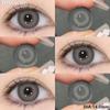 Funsachy New Natural Color Contact Lenses for Eyes Y2K Black Lens Korean Style Colorcon Blue Lens Gray Pupil Annual