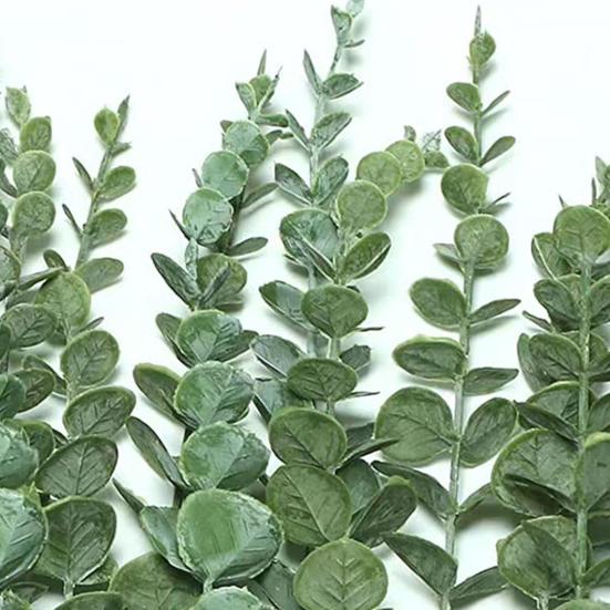 10 шт., имитация растения, реалистичный долговечный режущий практический стол, центральные детали, искусственный эвкалипт, реквизит для фотосъемки