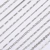 1 метр панк-цепи из нержавеющей стали для изготовления украшений своими руками - Прочная и устойчивая к коррозии